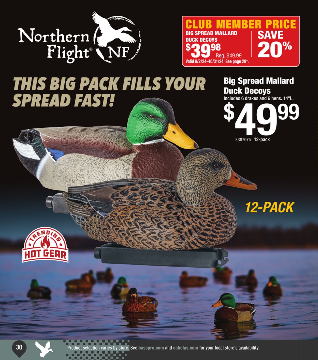 Weekly ad Bass Pro 08/15/2024 - 09/06/2024