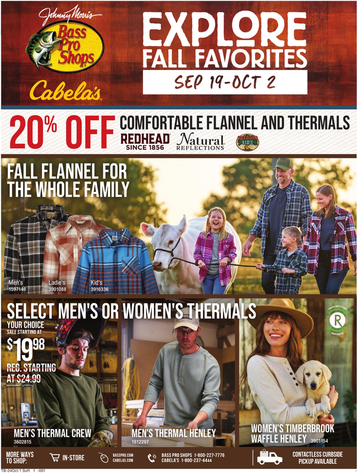 Weekly ad Bass Pro 09/19/2024 - 10/02/2024