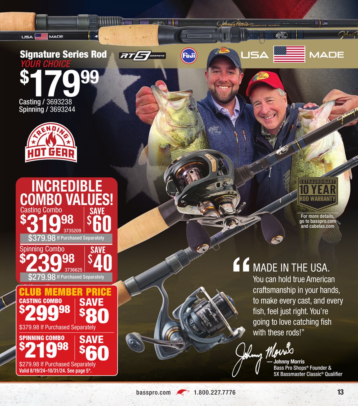 Weekly ad Bass Pro 08/16/2024 - 09/16/2024