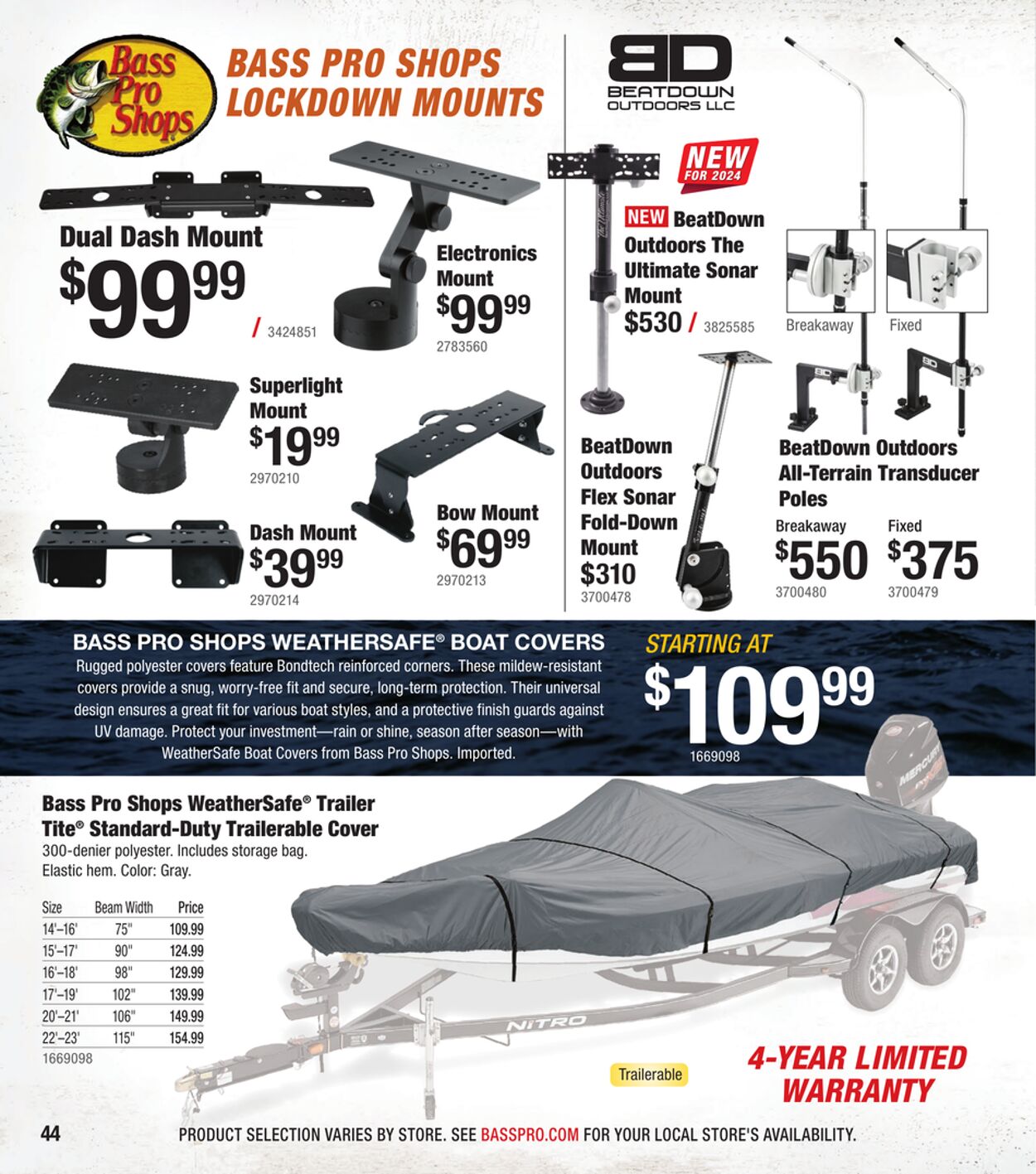 Weekly ad Bass Pro 08/16/2024 - 09/16/2024