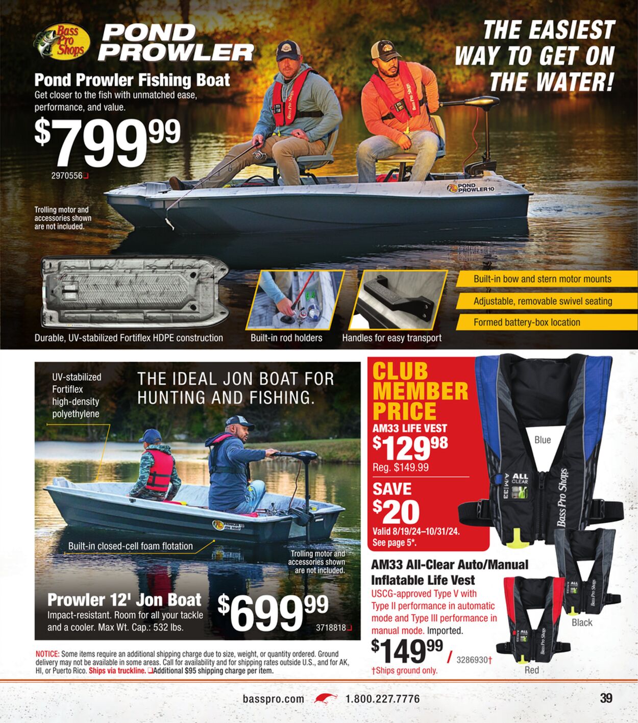 Weekly ad Bass Pro 08/16/2024 - 09/16/2024