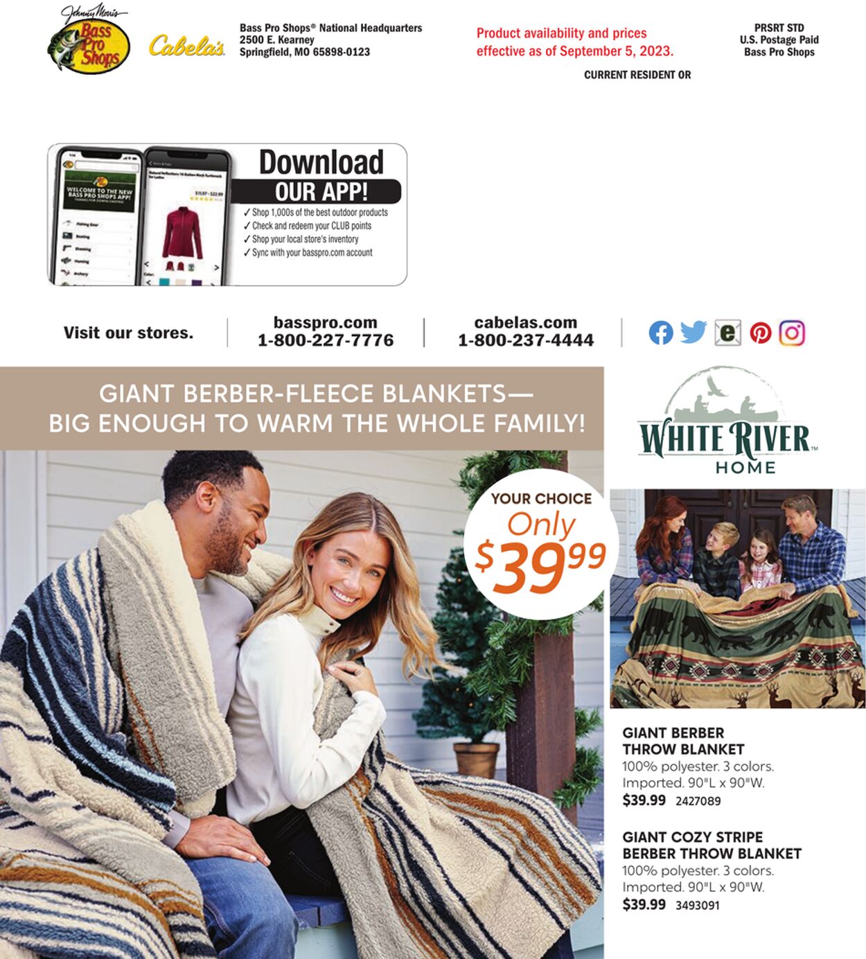 Weekly ad Bass Pro 08/31/2023 - 12/30/2023