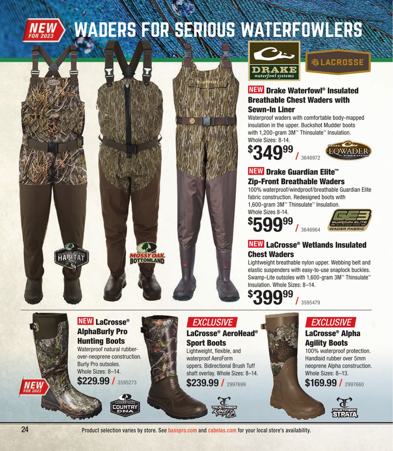 Weekly ad Bass Pro 08/31/2023 - 12/30/2023