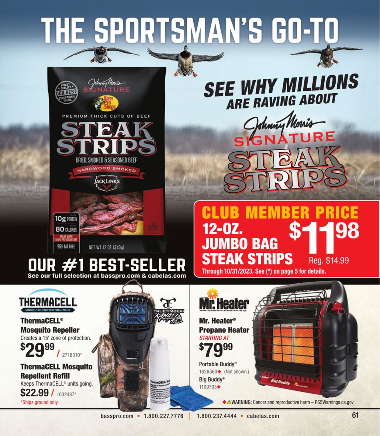 Weekly ad Bass Pro 08/31/2023 - 12/30/2023