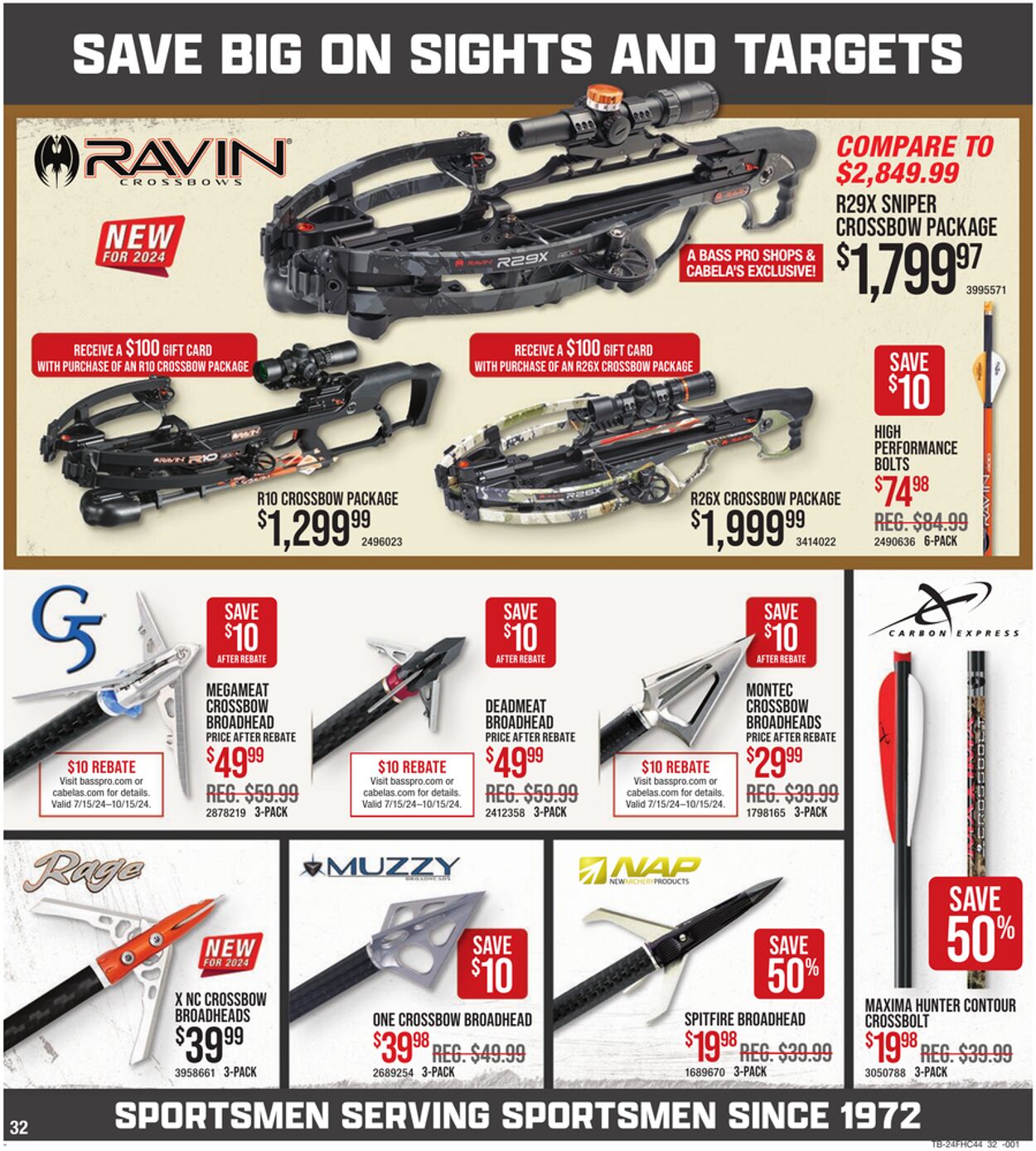 Weekly ad Bass Pro 08/08/2024 - 08/28/2024