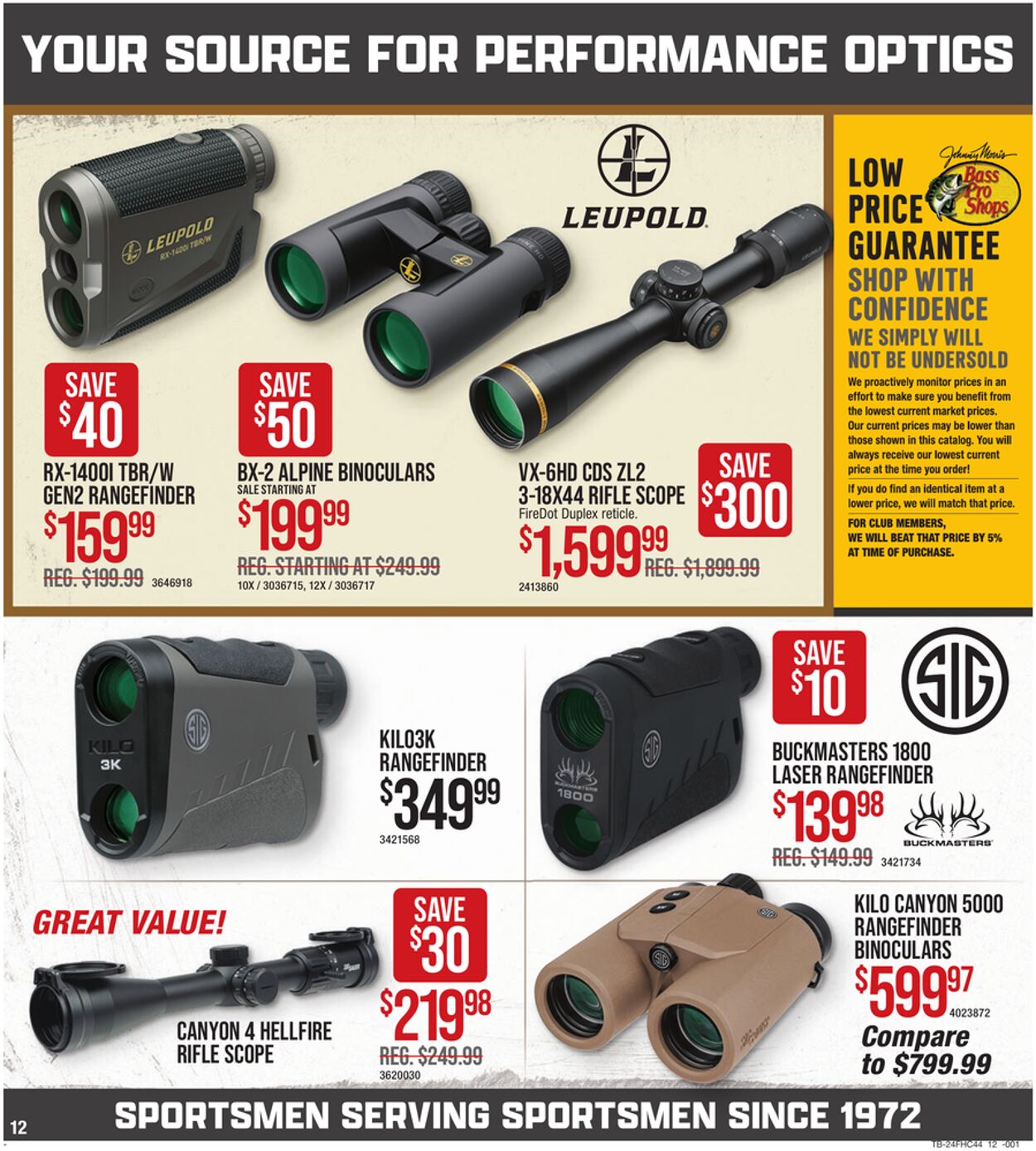 Weekly ad Bass Pro 08/08/2024 - 08/28/2024