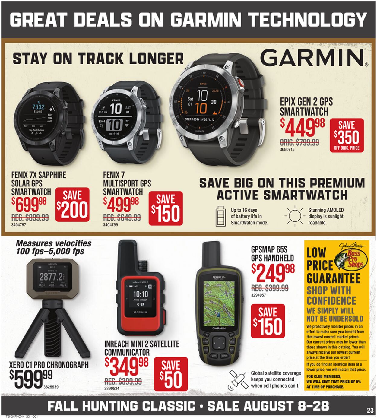 Weekly ad Bass Pro 08/08/2024 - 08/28/2024