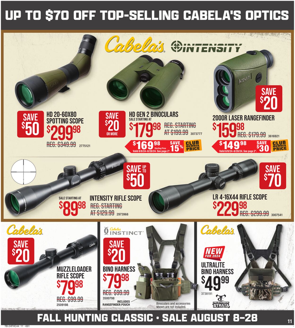 Weekly ad Bass Pro 08/08/2024 - 08/28/2024