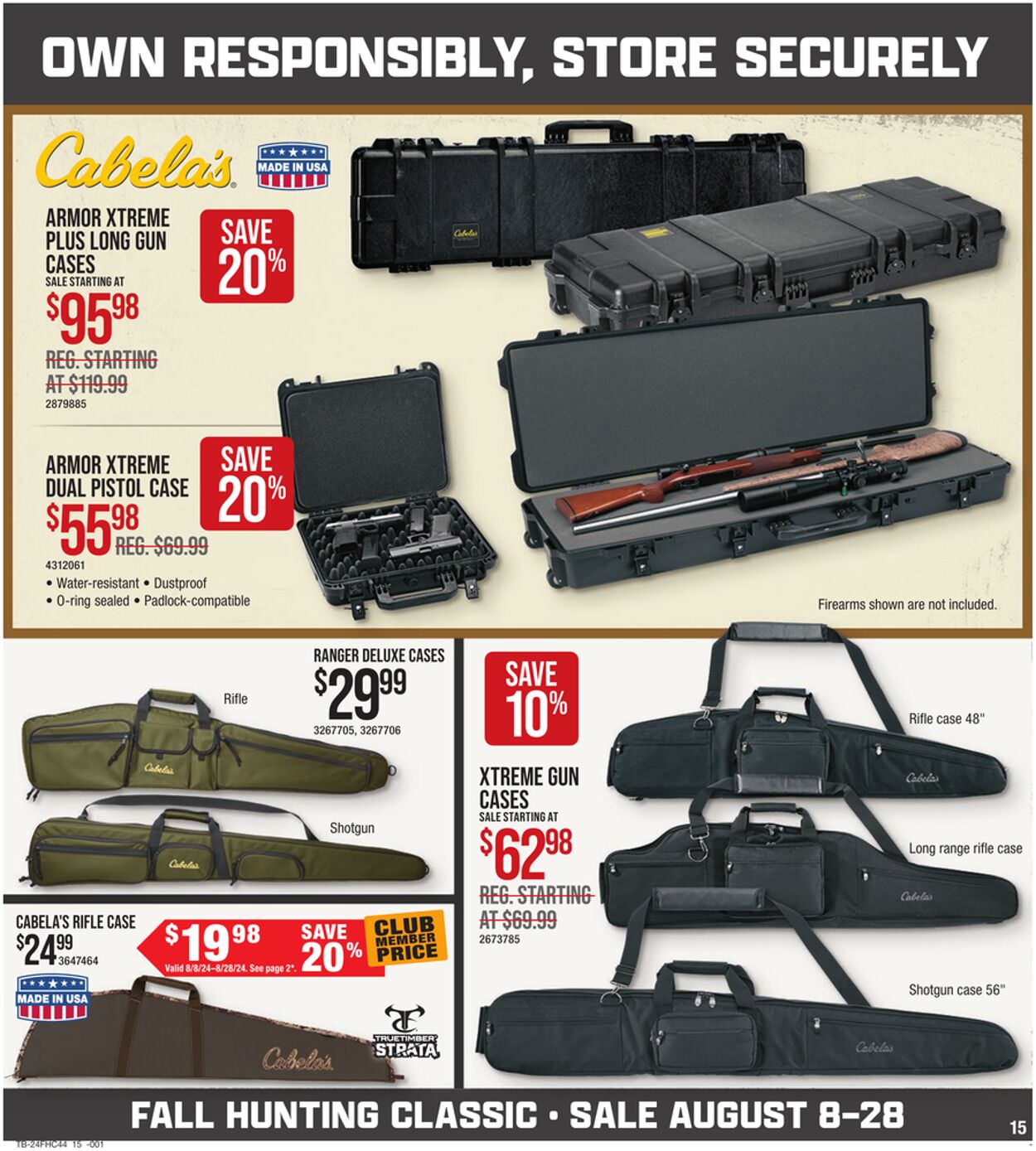 Weekly ad Bass Pro 08/08/2024 - 08/28/2024