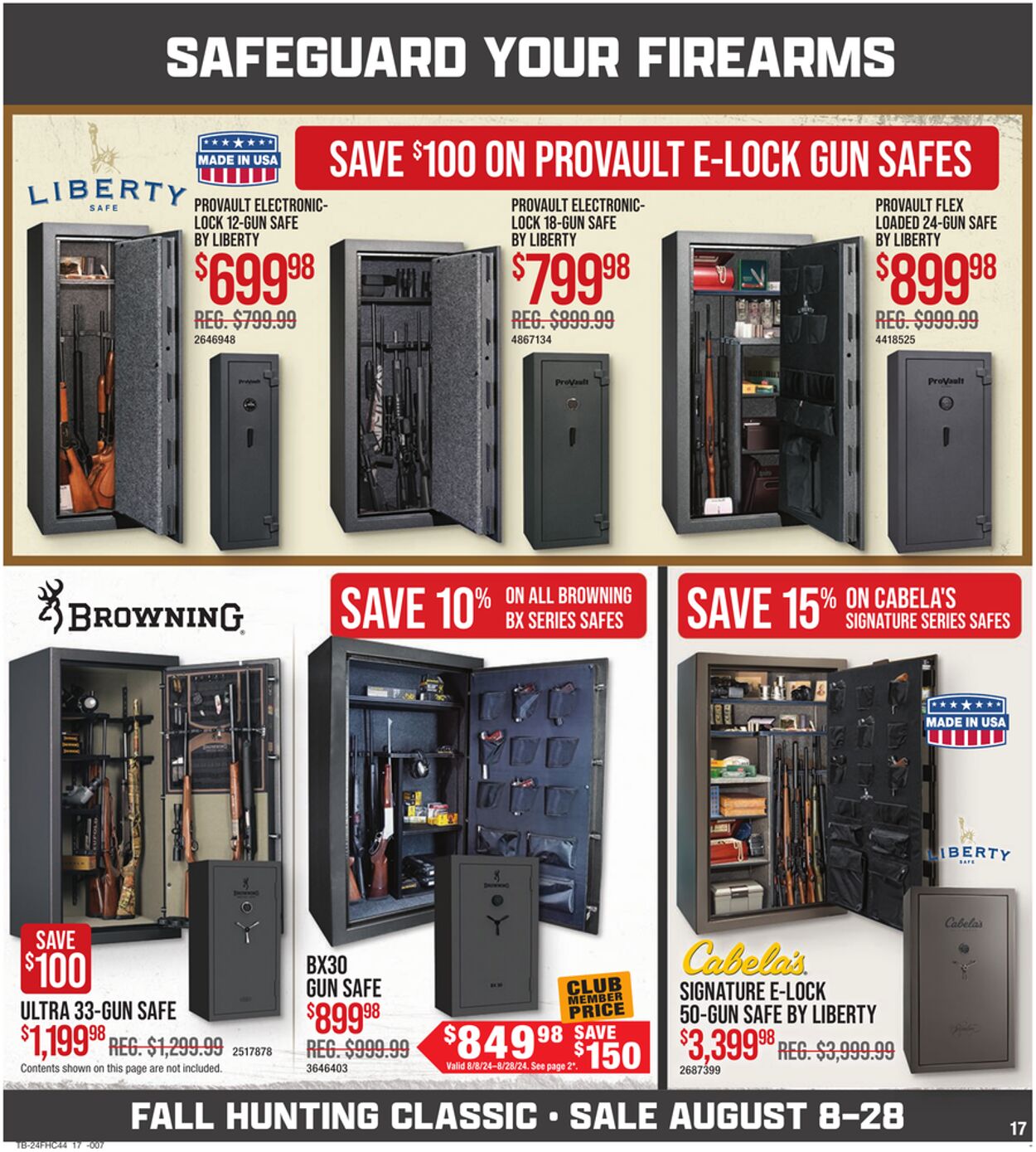 Weekly ad Bass Pro 08/08/2024 - 08/28/2024