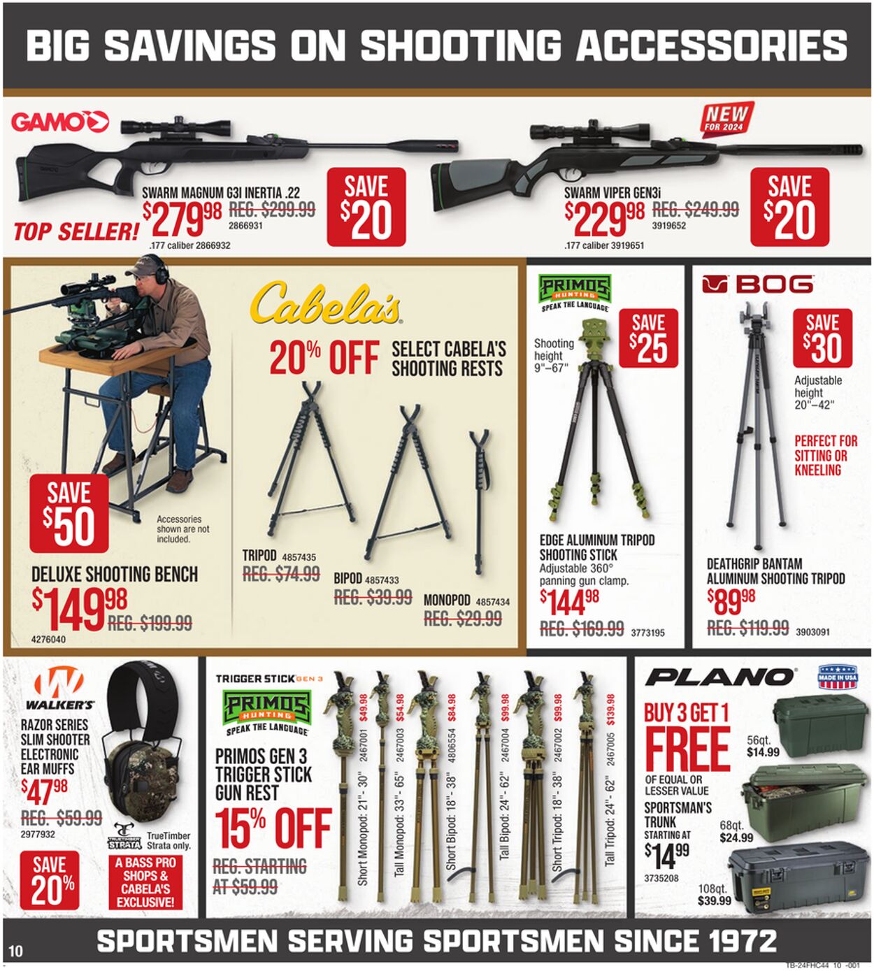 Weekly ad Bass Pro 08/08/2024 - 08/28/2024