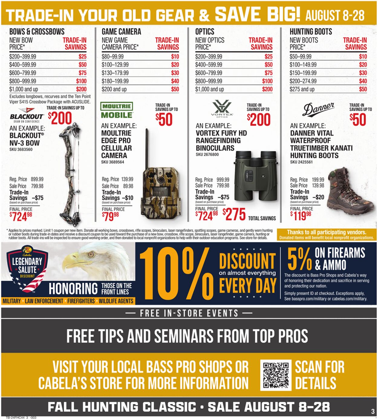 Weekly ad Bass Pro 08/08/2024 - 08/28/2024