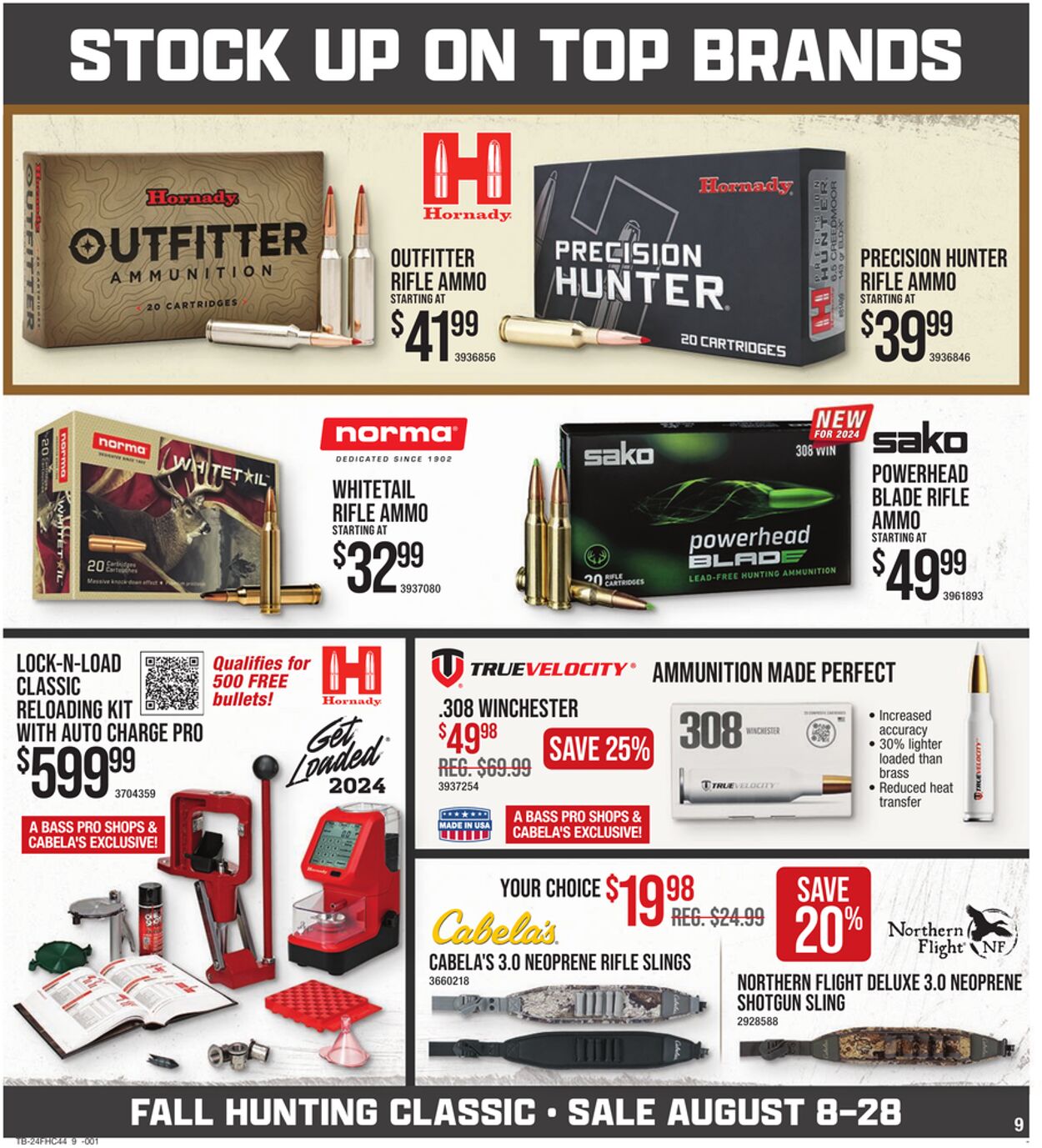 Weekly ad Bass Pro 08/08/2024 - 08/28/2024