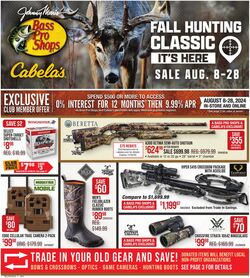 Weekly ad Bass Pro 08/08/2024 - 08/28/2024