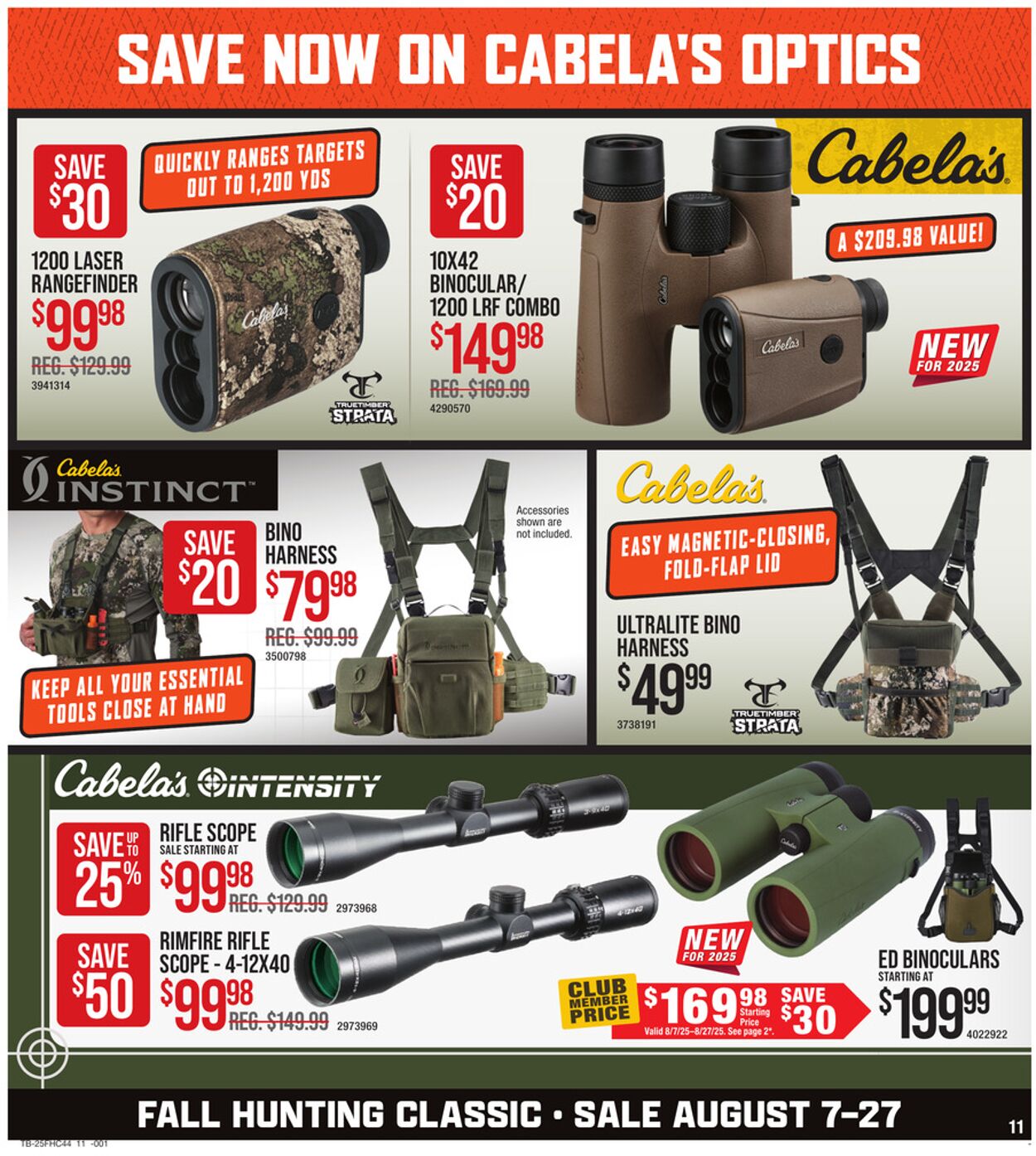 Weekly ad Bass Pro 08/07/2025 - 08/27/2025
