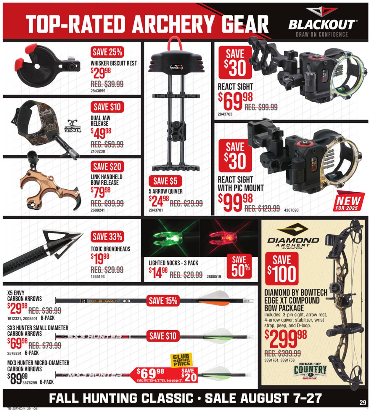 Weekly ad Bass Pro 08/07/2025 - 08/27/2025