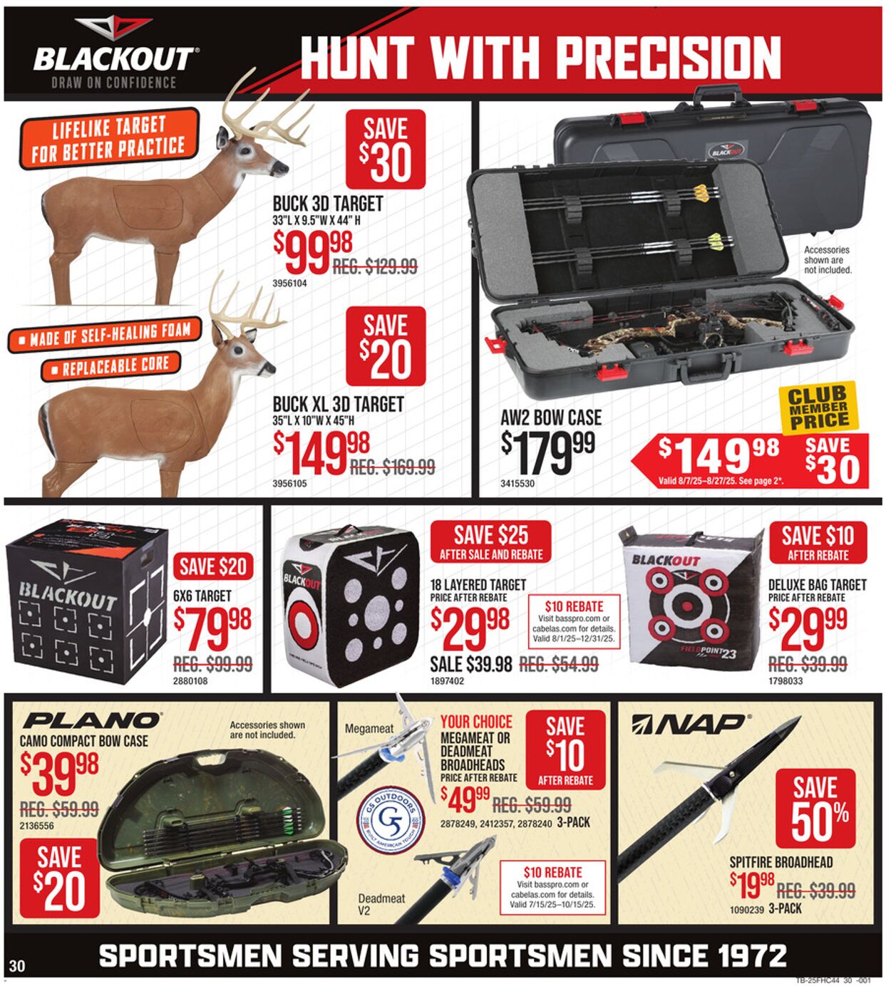 Weekly ad Bass Pro 08/07/2025 - 08/27/2025