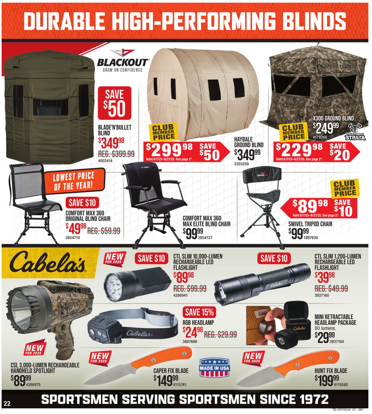 Weekly ad Bass Pro 08/07/2025 - 08/27/2025