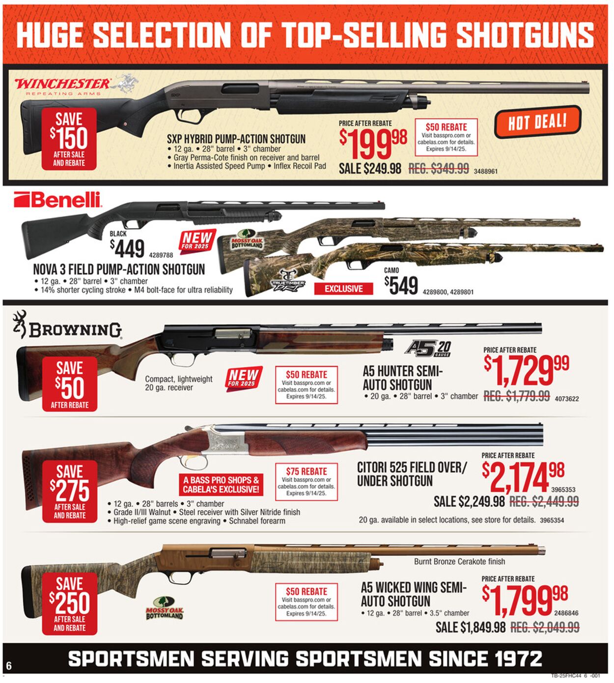 Weekly ad Bass Pro 08/07/2025 - 08/27/2025
