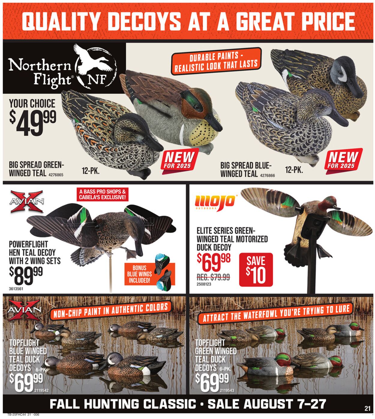 Weekly ad Bass Pro 08/07/2025 - 08/27/2025