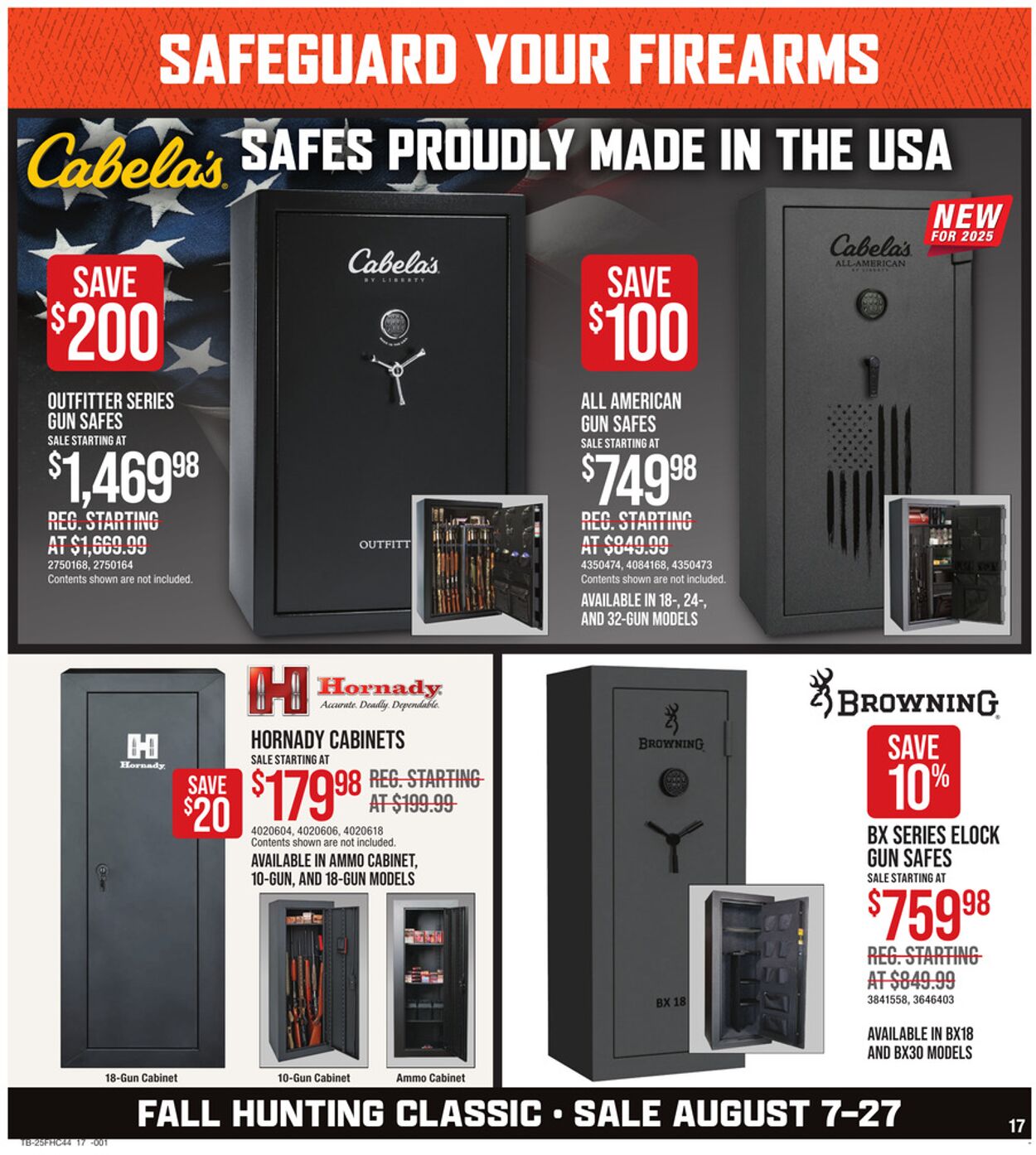 Weekly ad Bass Pro 08/07/2025 - 08/27/2025