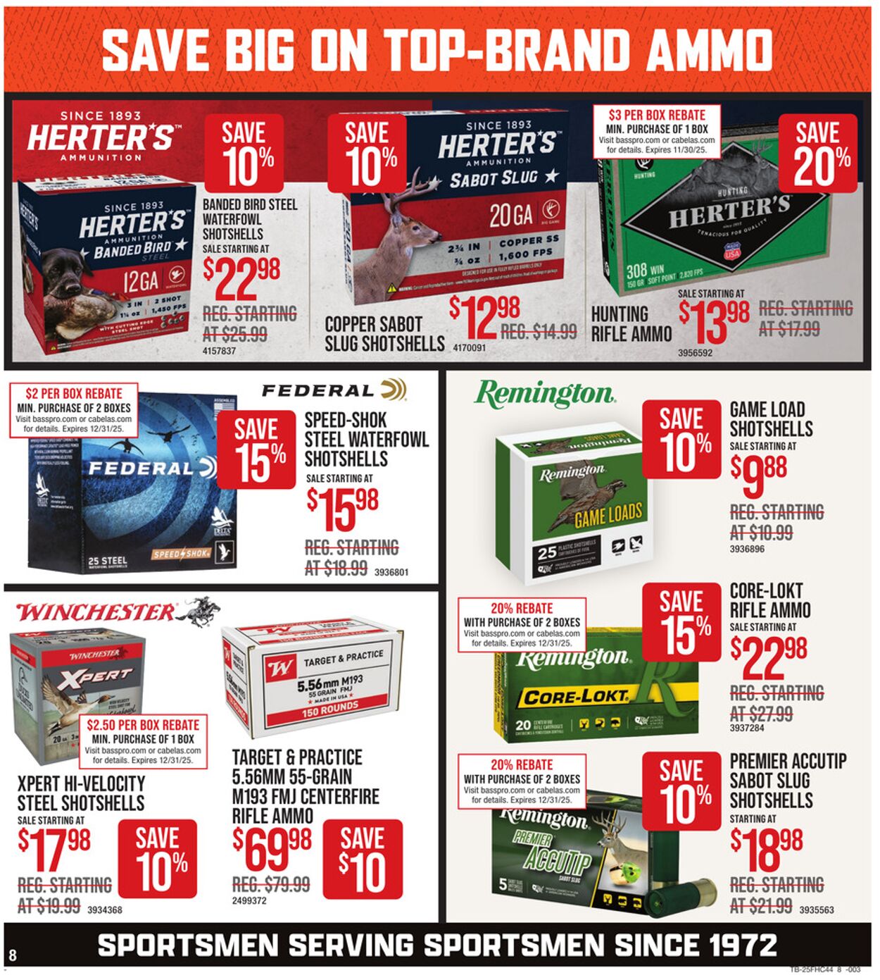 Weekly ad Bass Pro 08/07/2025 - 08/27/2025
