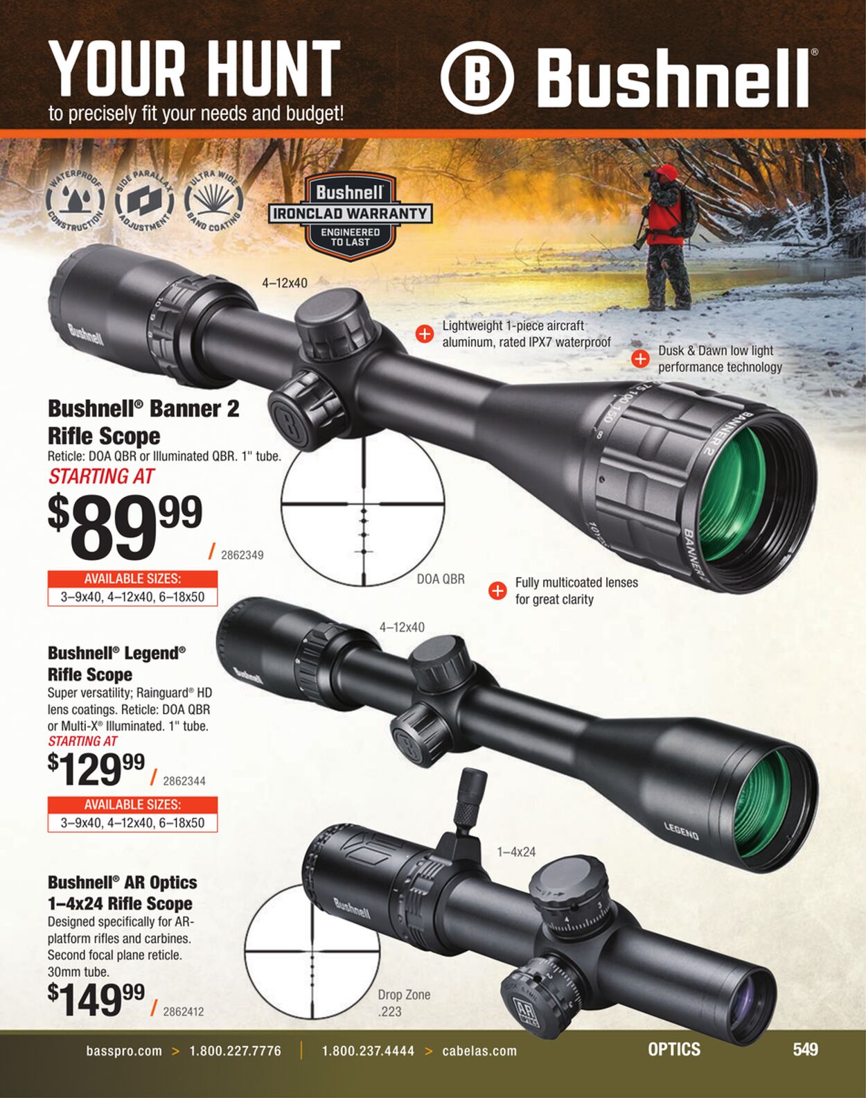 Weekly ad Bass Pro 07/21/2023 - 12/31/2023