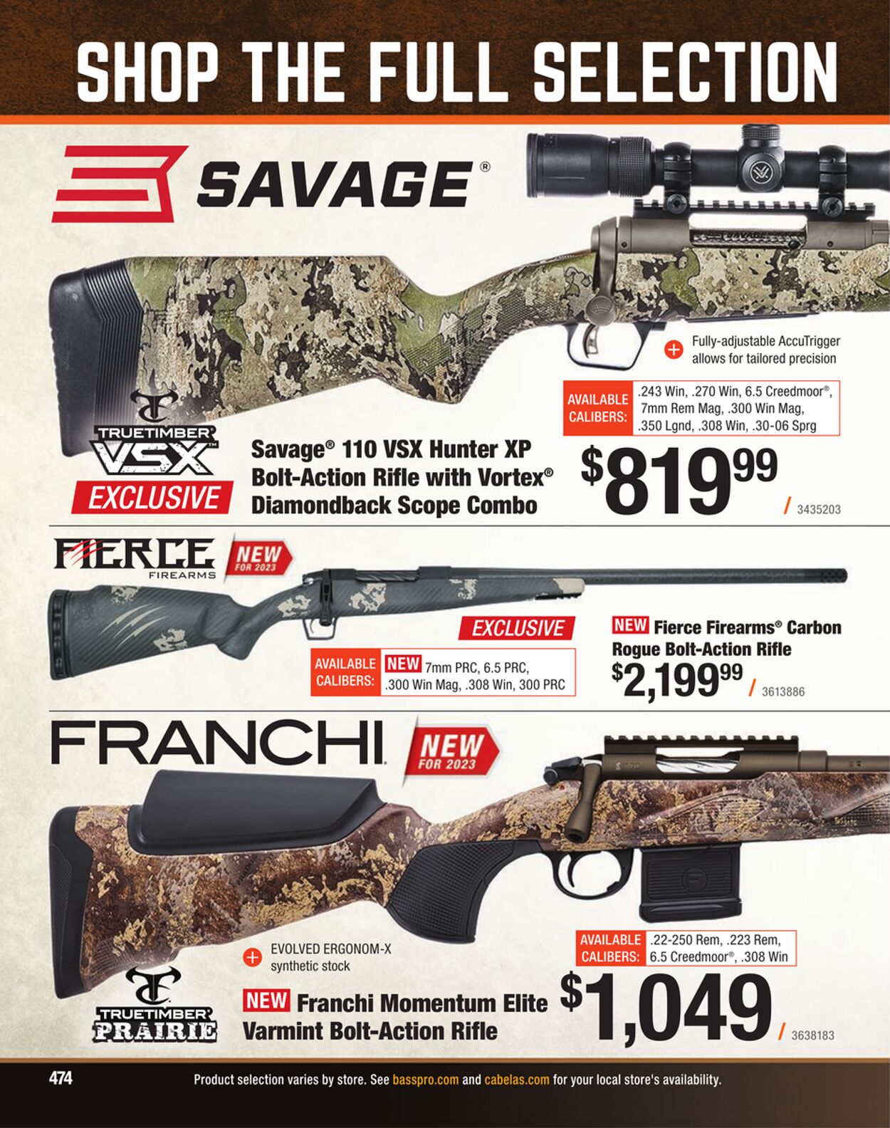 Weekly ad Bass Pro 07/21/2023 - 12/31/2023