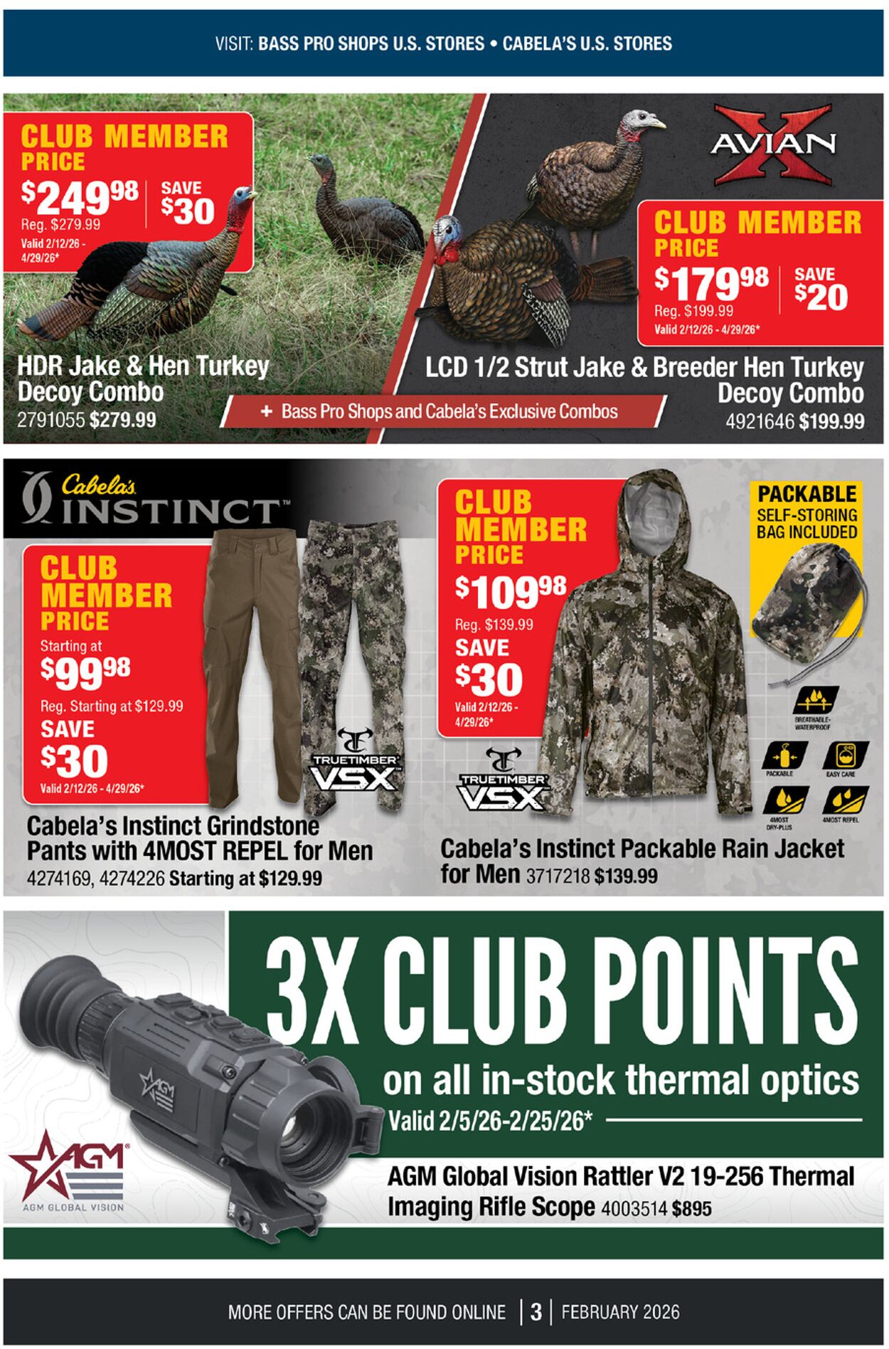 Weekly ad Bass Pro 01/29/2026 - 03/04/2026