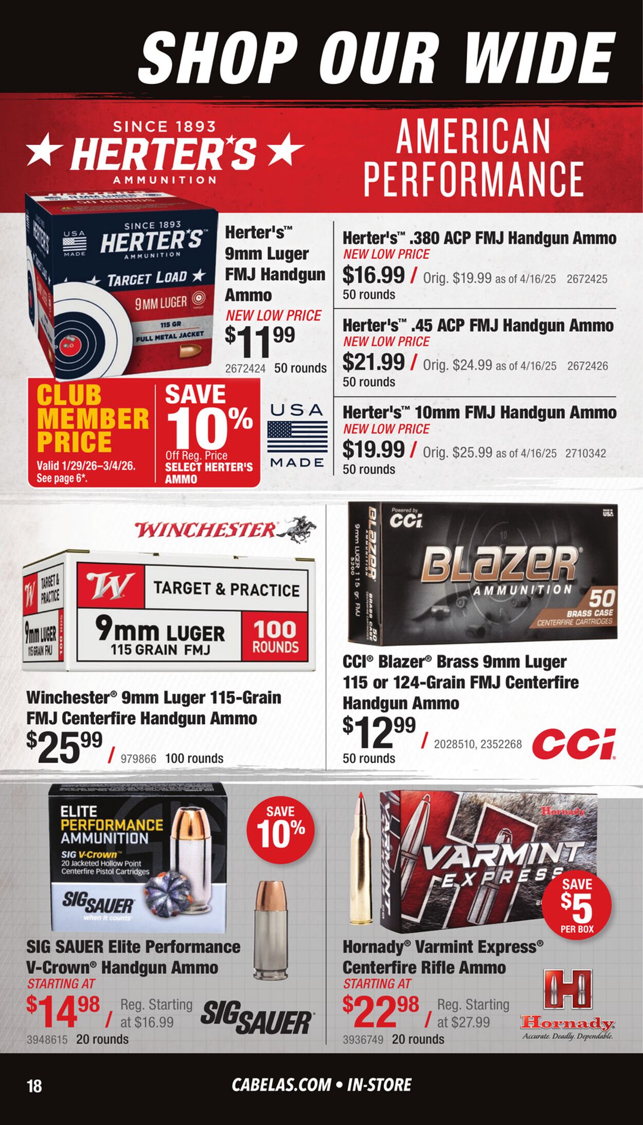 Weekly ad Bass Pro 01/29/2026 - 03/04/2026