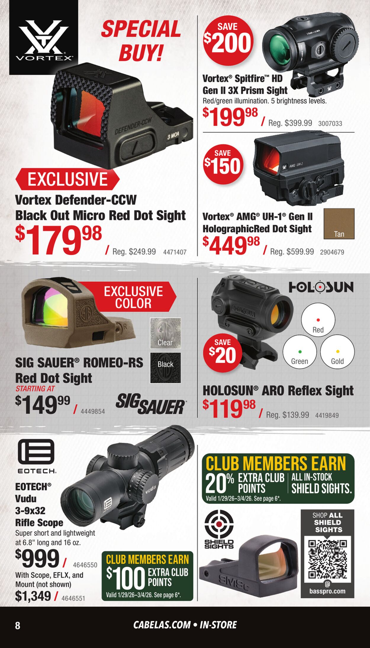 Weekly ad Bass Pro 01/29/2026 - 03/04/2026