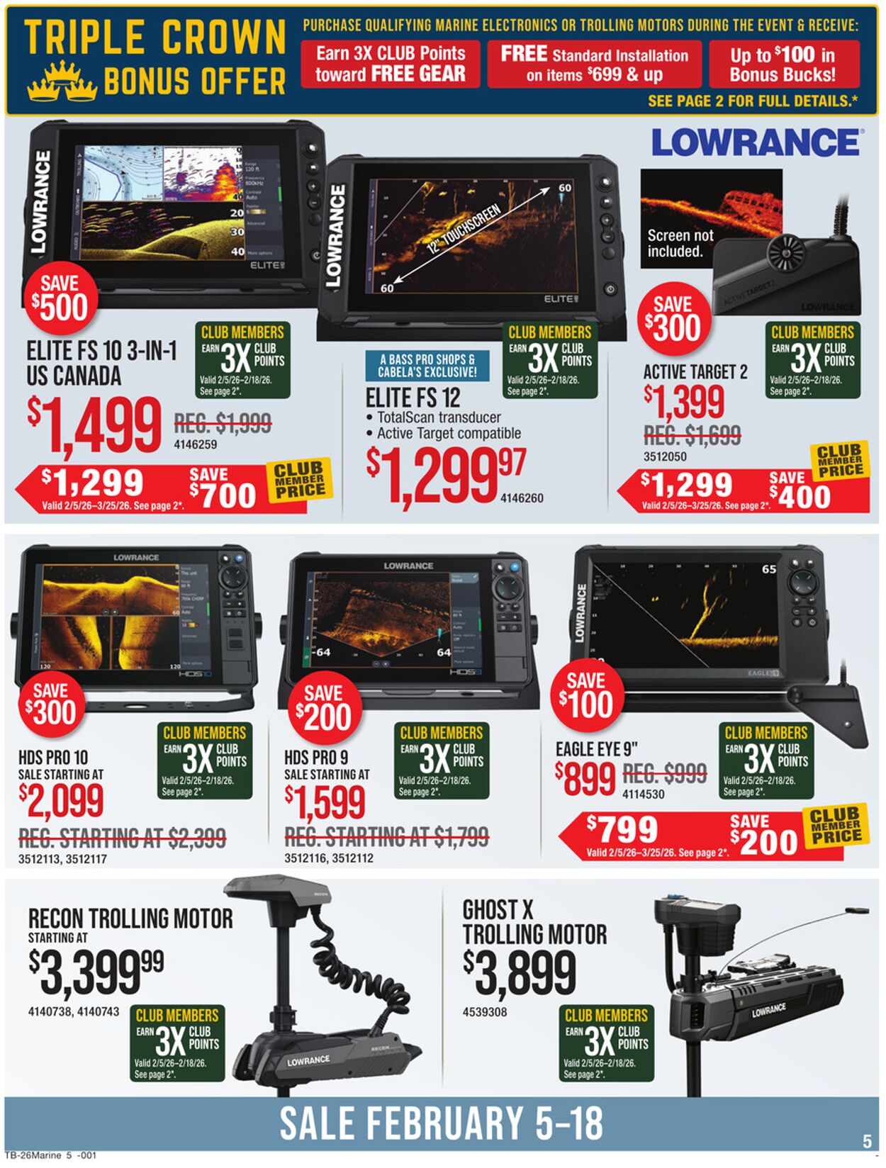 Weekly ad Bass Pro 01/29/2026 - 03/04/2026