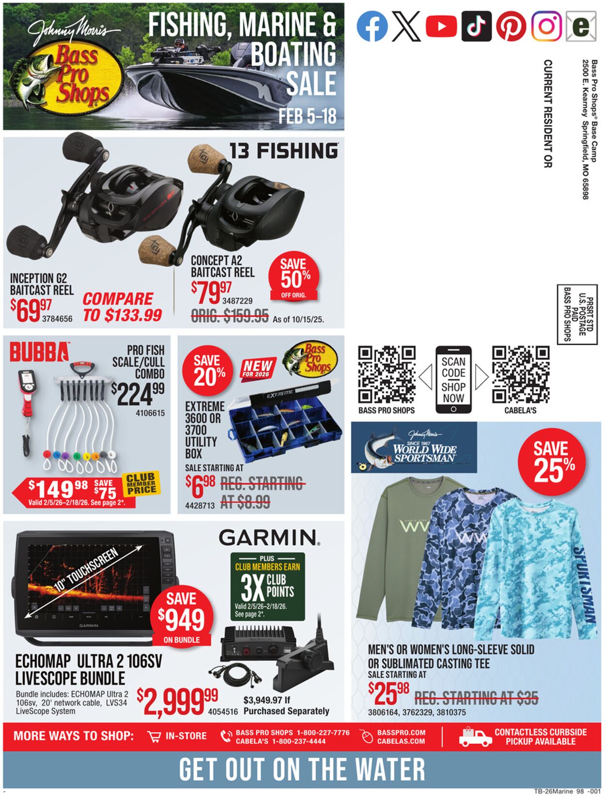 Weekly ad Bass Pro 02/05/2026 - 02/18/2026