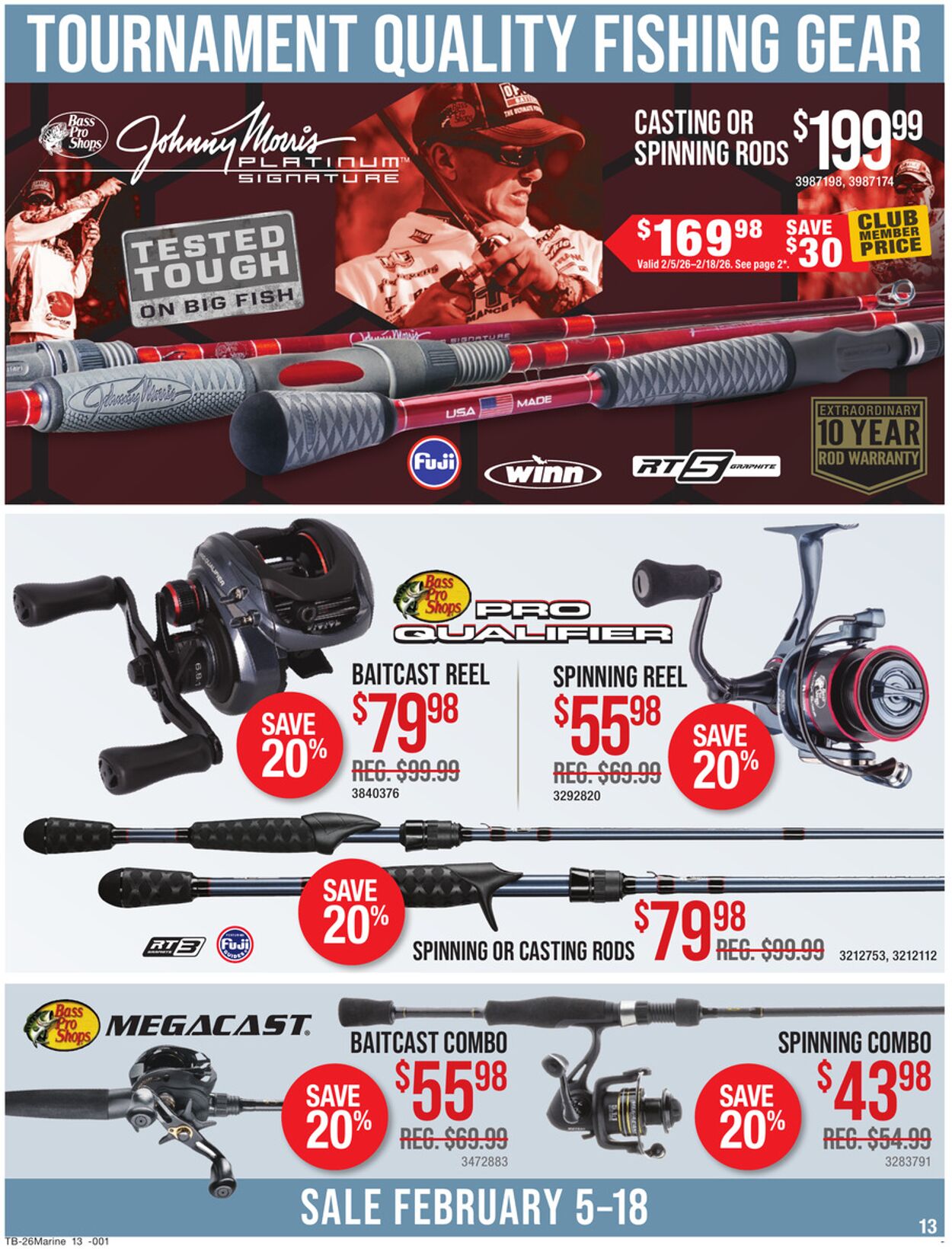 Weekly ad Bass Pro 02/05/2026 - 02/18/2026