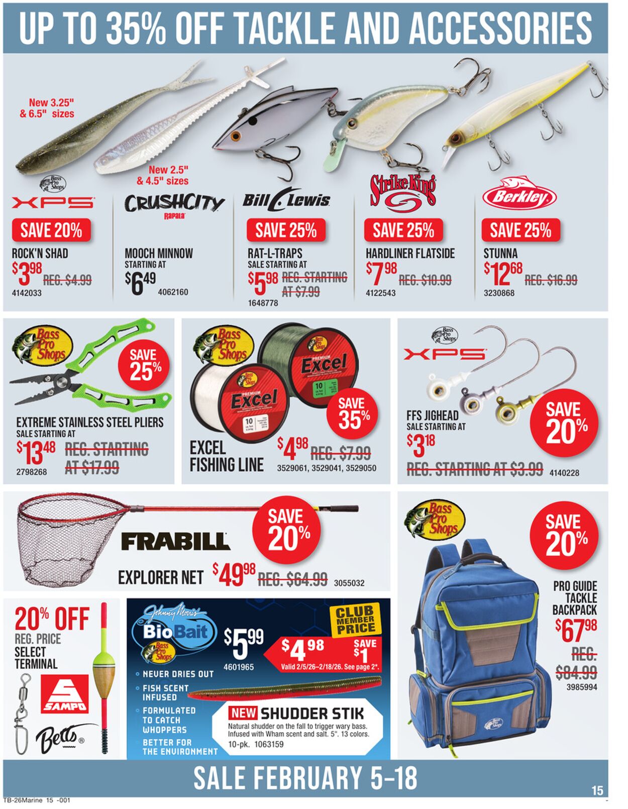 Weekly ad Bass Pro 02/05/2026 - 02/18/2026