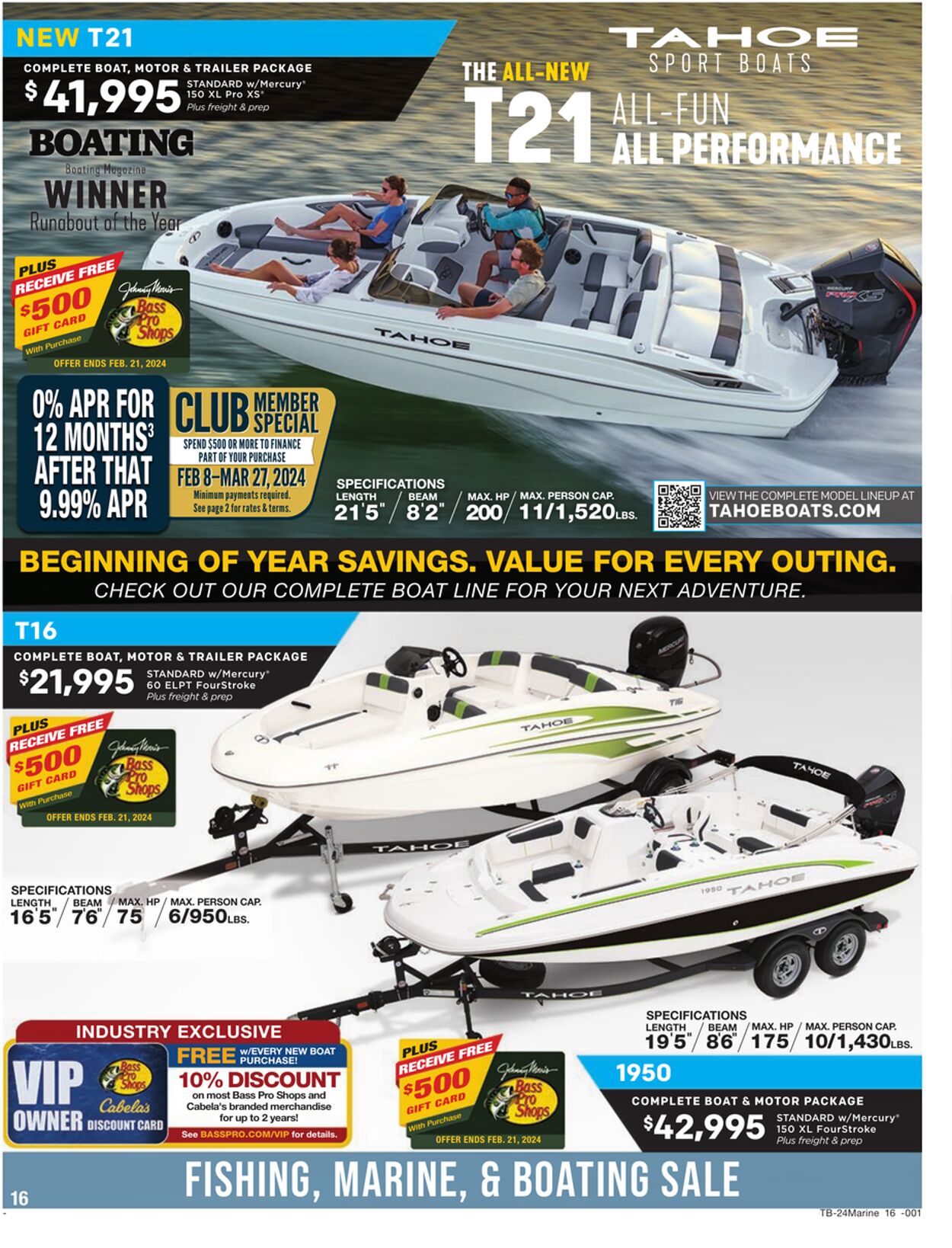 Weekly ad Bass Pro 02/08/2024 - 02/21/2024