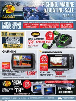 Weekly ad Bass Pro 02/08/2024 - 02/21/2024