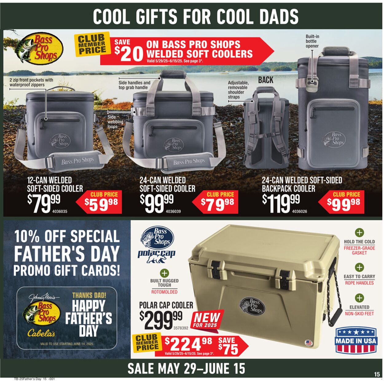 Weekly ad Bass Pro 05/29/2025 - 06/15/2025