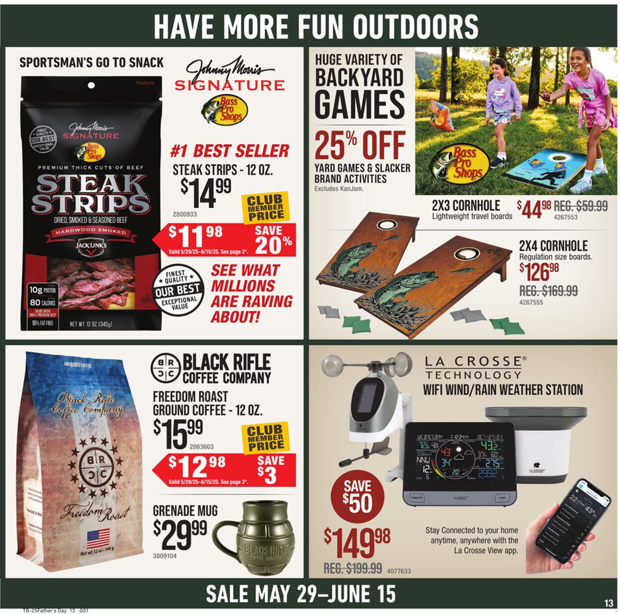 Weekly ad Bass Pro 05/29/2025 - 06/15/2025