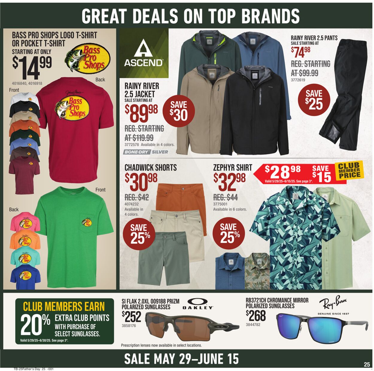 Weekly ad Bass Pro 05/29/2025 - 06/15/2025