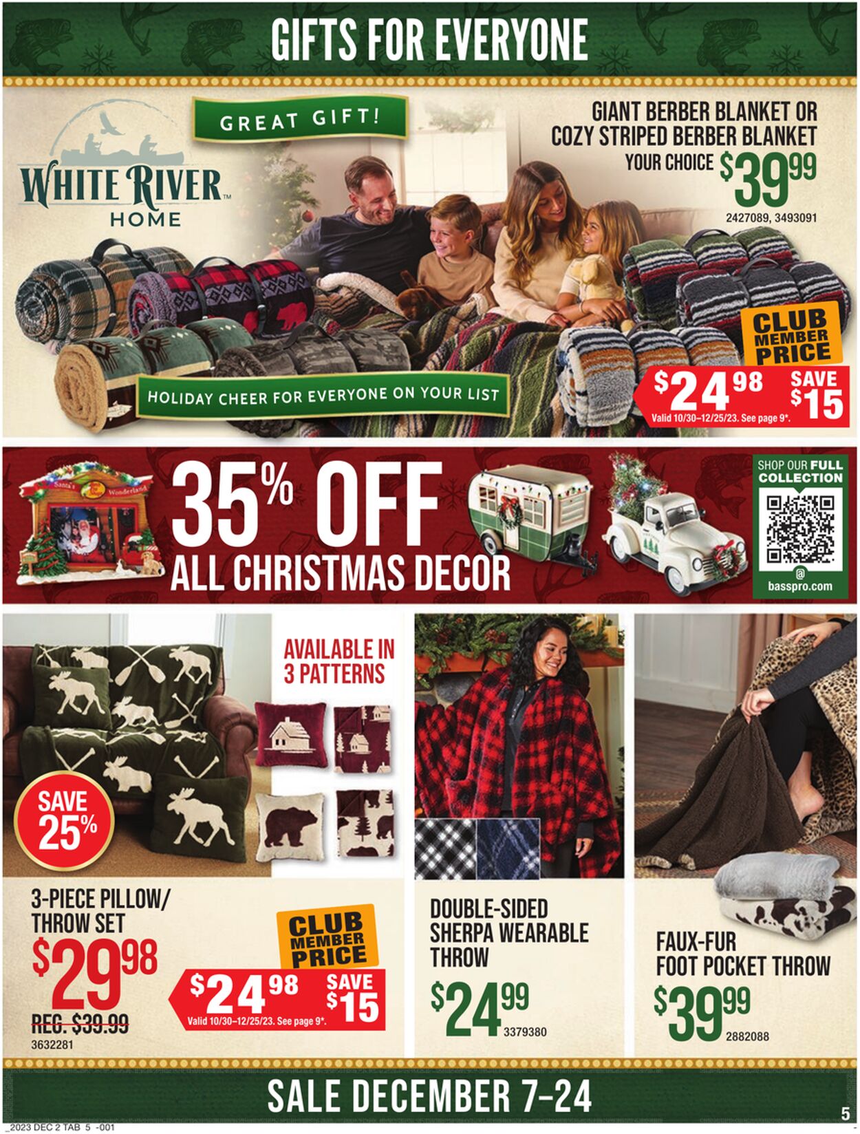 Weekly ad Bass Pro 12/07/2023 - 12/24/2023