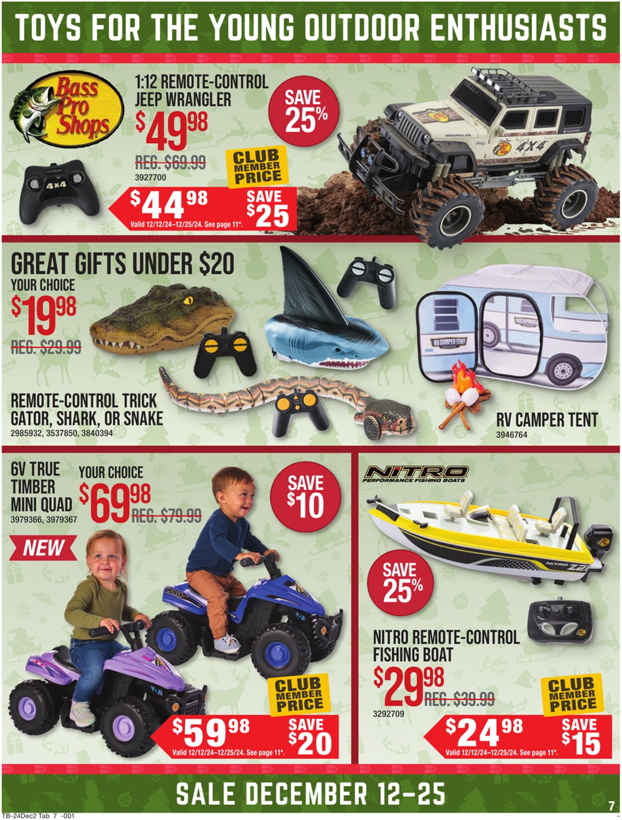 Weekly ad Bass Pro 12/12/2024 - 12/25/2024