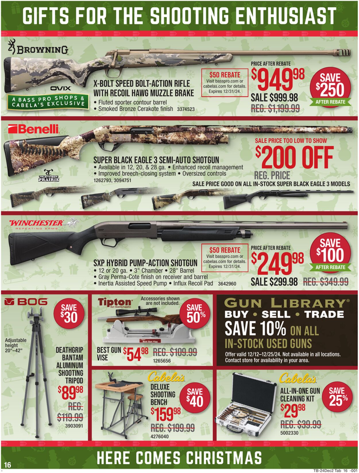 Weekly ad Bass Pro 12/12/2024 - 12/25/2024