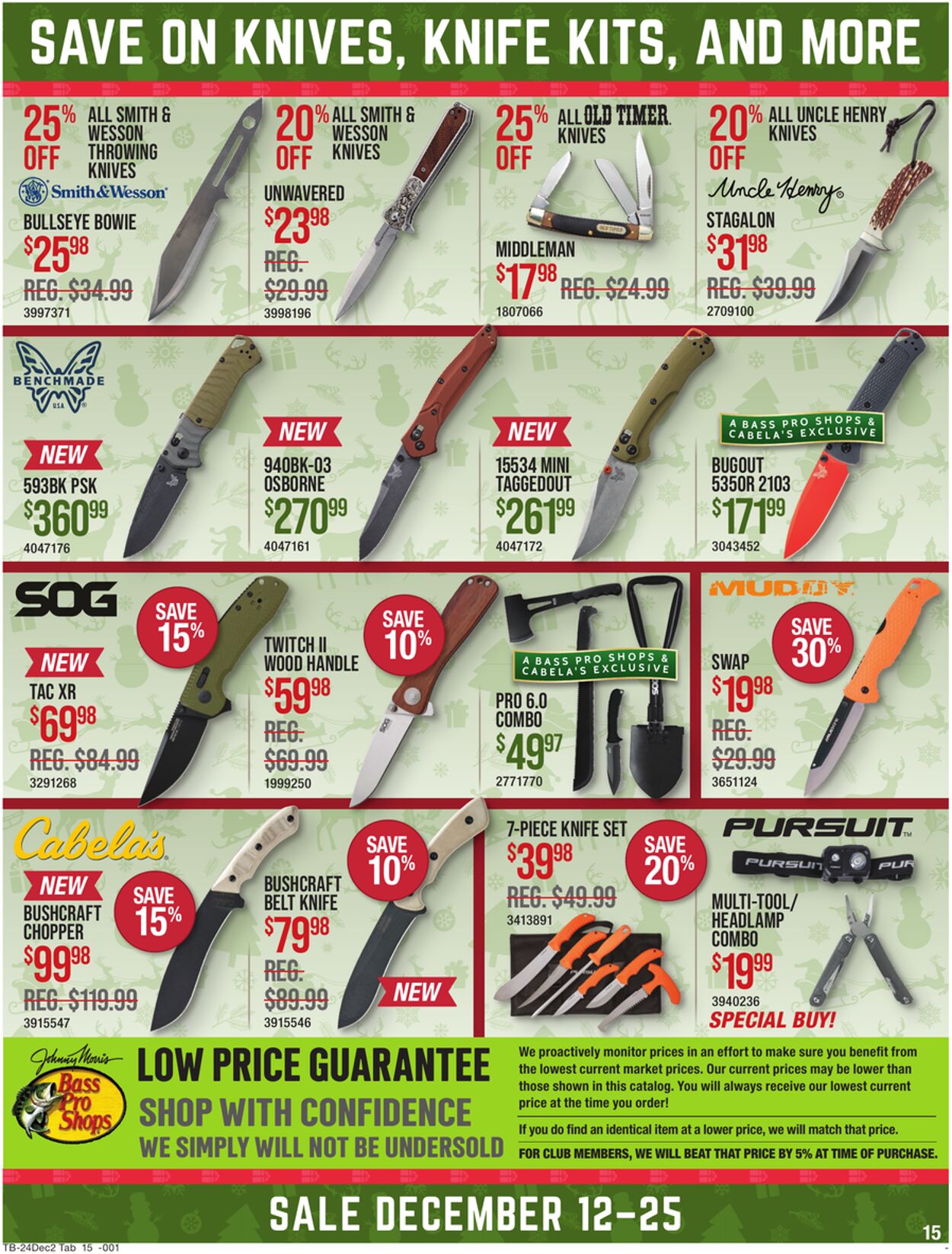 Weekly ad Bass Pro 12/12/2024 - 12/25/2024