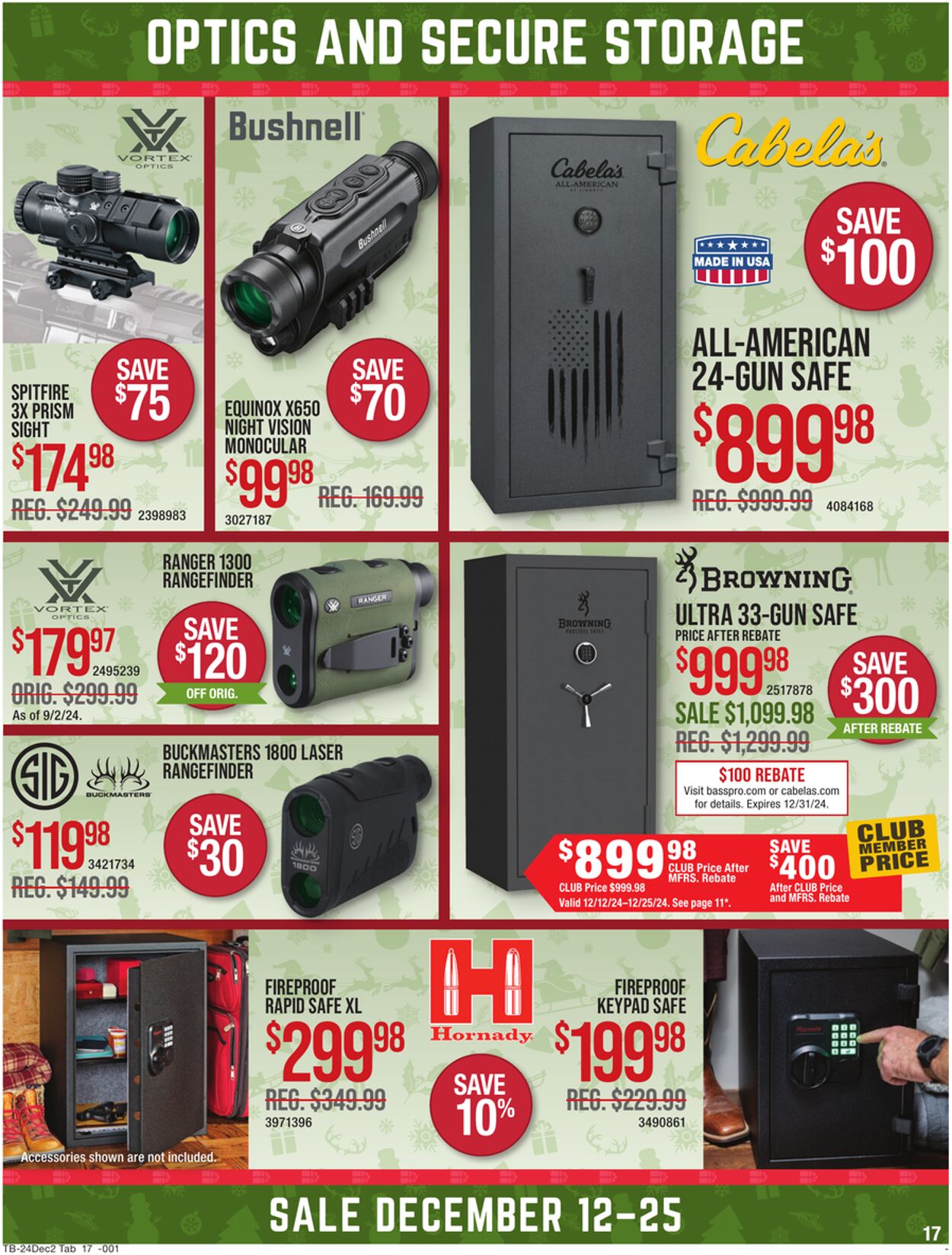 Weekly ad Bass Pro 12/12/2024 - 12/25/2024