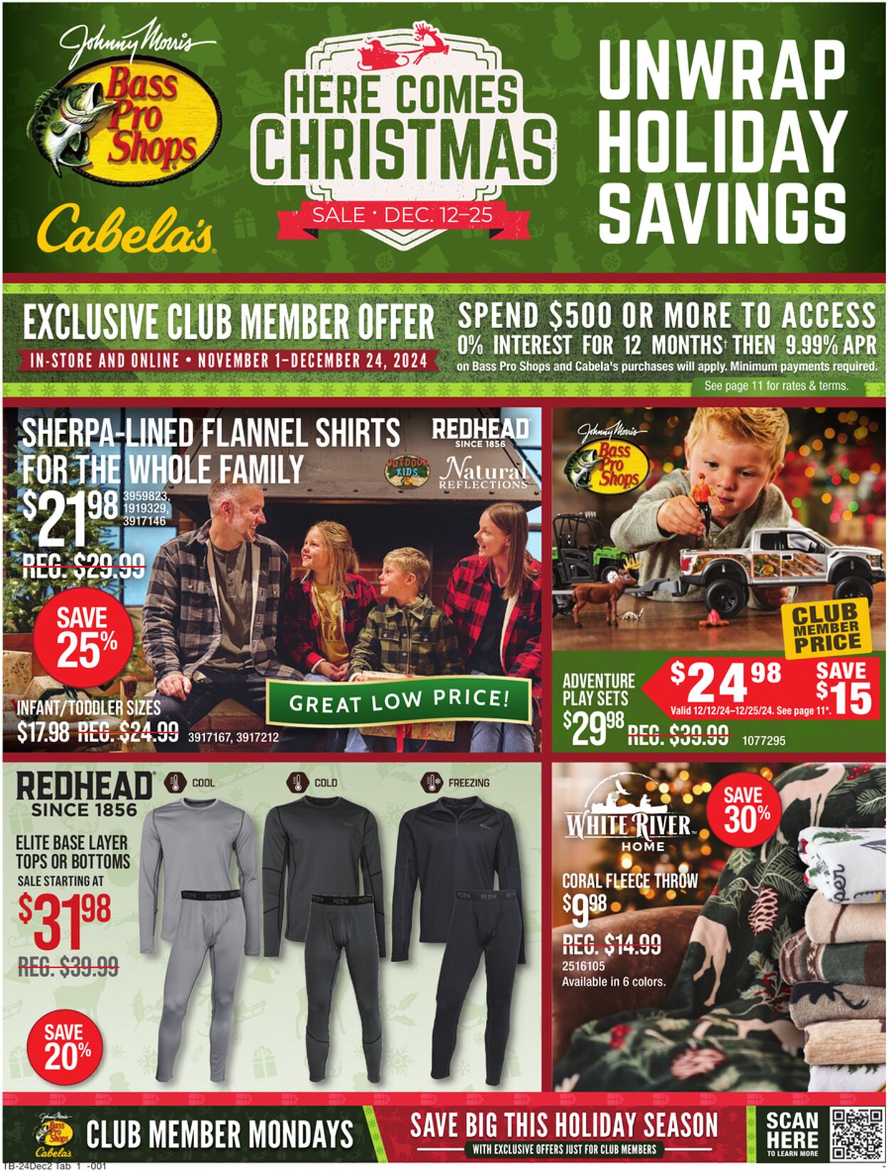 Weekly ad Bass Pro 12/12/2024 - 12/25/2024