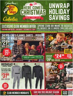 Weekly ad Bass Pro 11/04/2024 - 11/25/2024