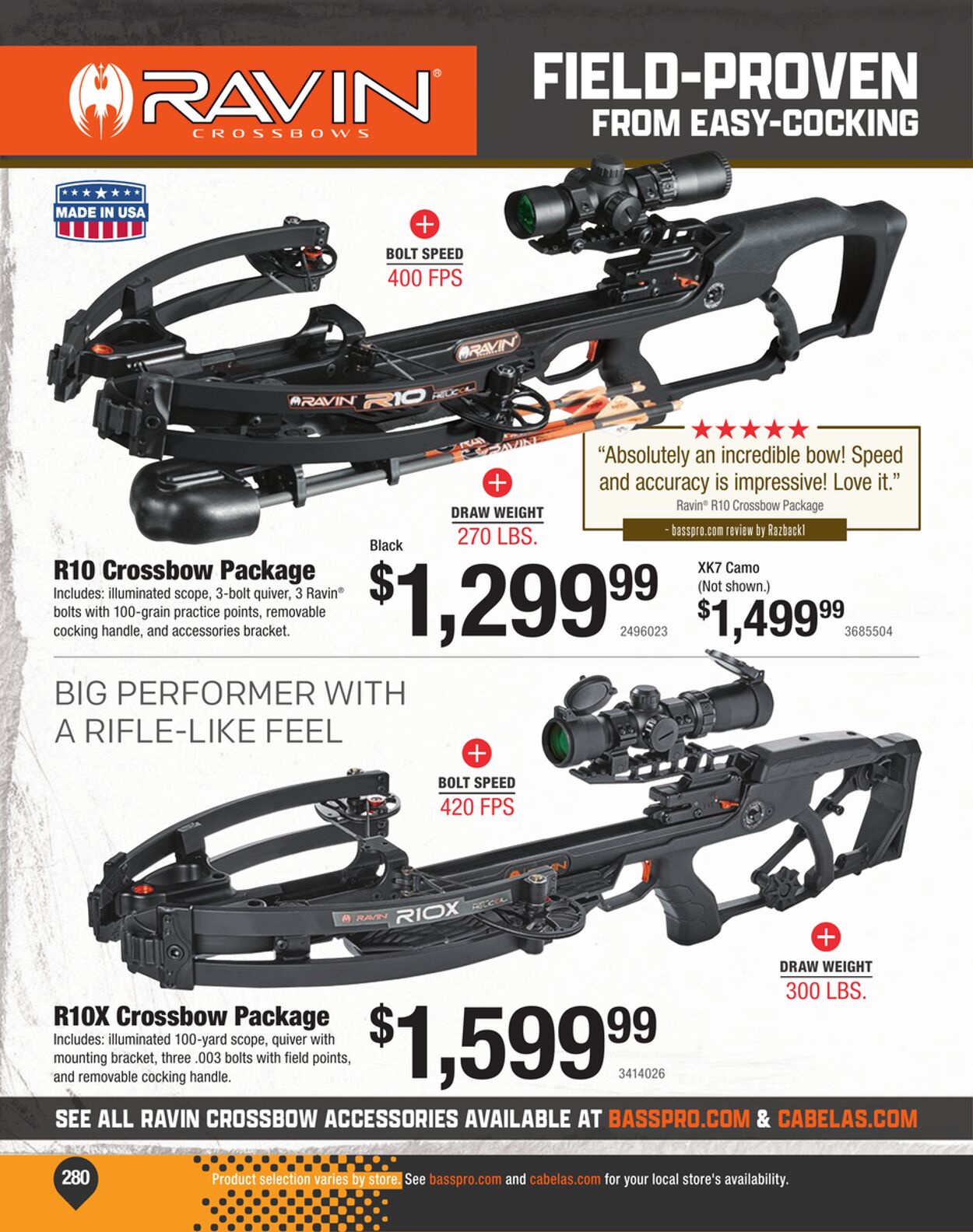 Weekly ad Bass Pro 07/18/2024 - 12/31/2024