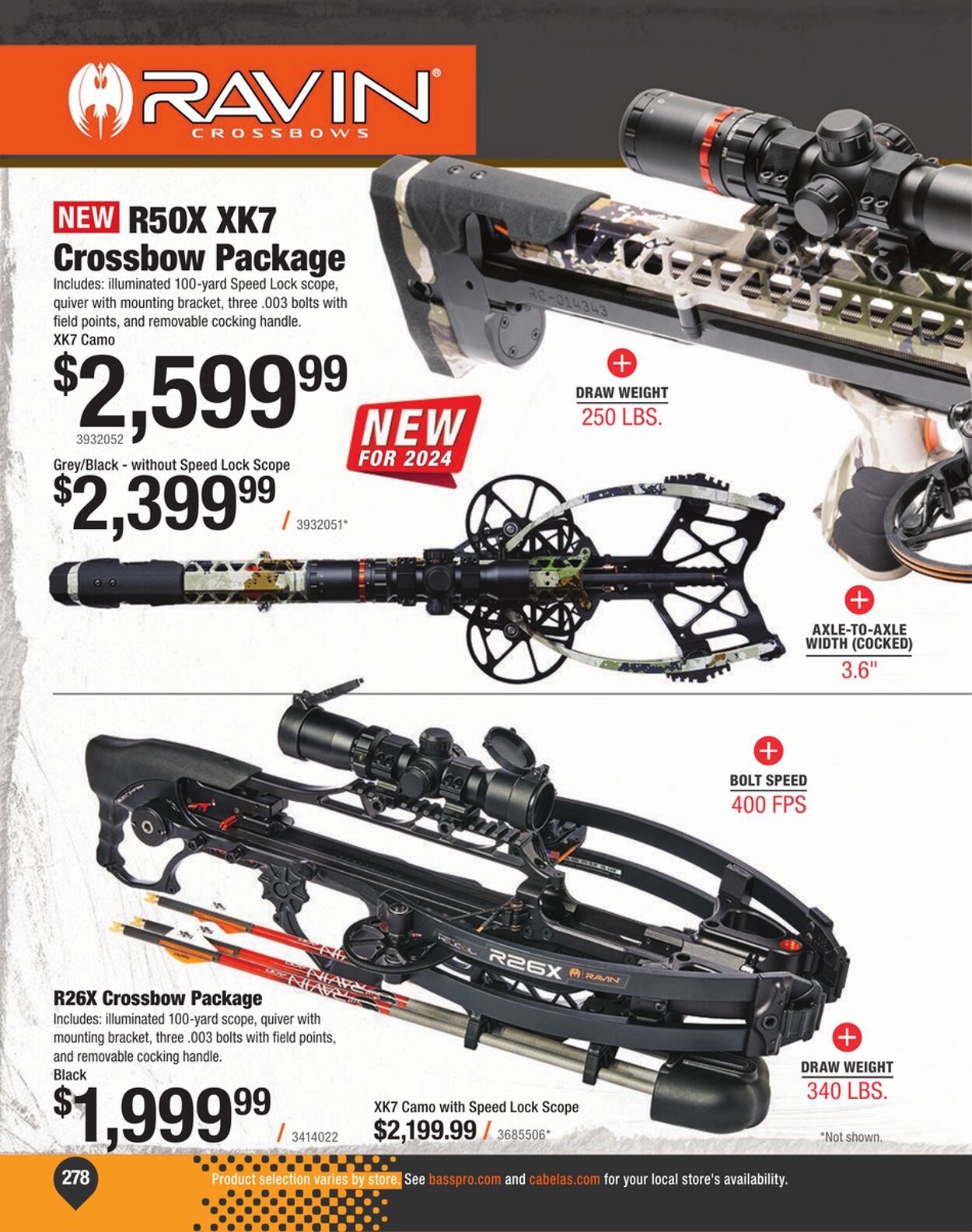 Weekly ad Bass Pro 07/18/2024 - 12/31/2024