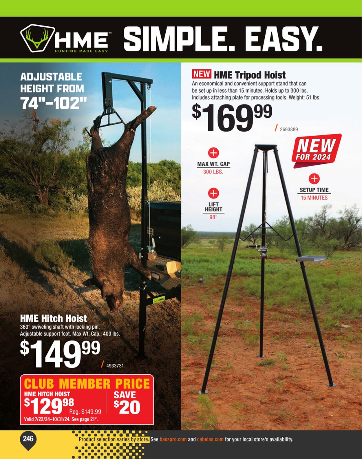 Weekly ad Bass Pro 07/18/2024 - 12/31/2024